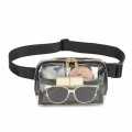 Fashion Unisex Transparan Clear Fanny Pack Messenger Bagus Bagus Bahu Tahan Air PVC Paket Fanny Jelas