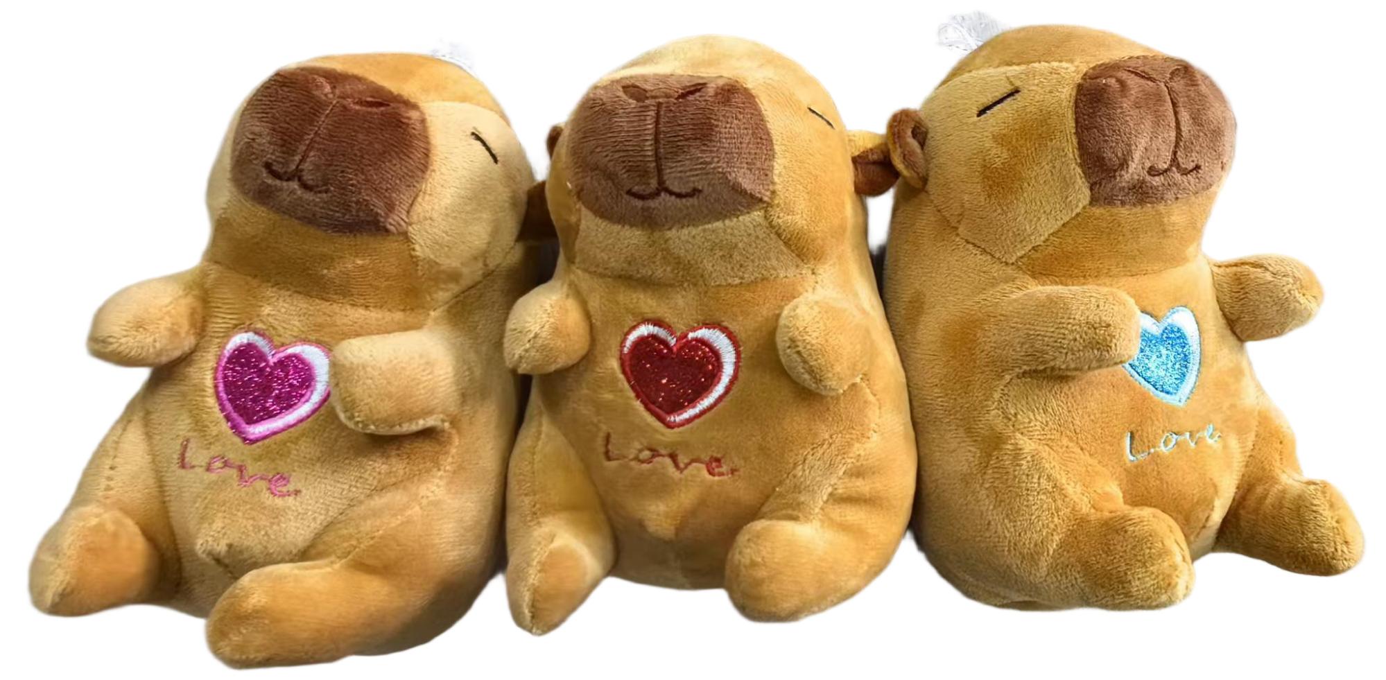plush heart kapibala