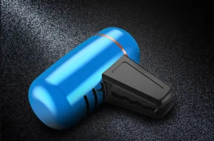 Mini Solid Aromatherapy Aluminum Alloy Car Pendant