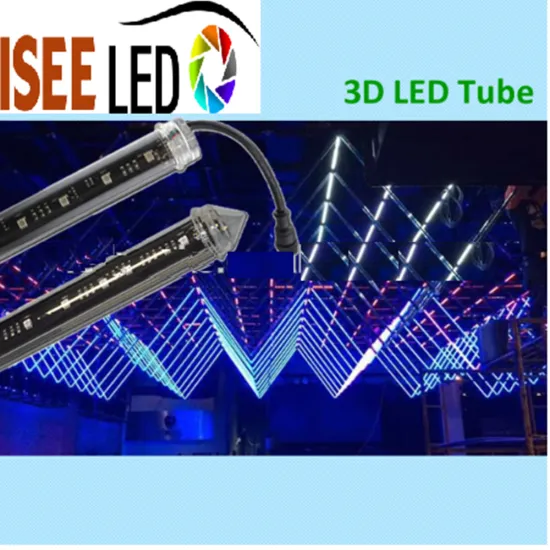 DMX 16 Pixelsal 3D Tube for nightclub