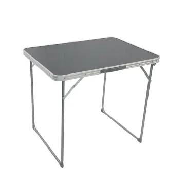 Portable Lightweight MDF Outdoor Iron Folding Camp Dining Table