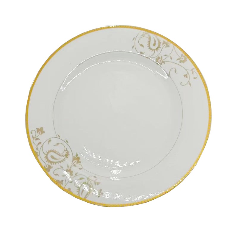 Elegant Ceramic Plate for Home Use
