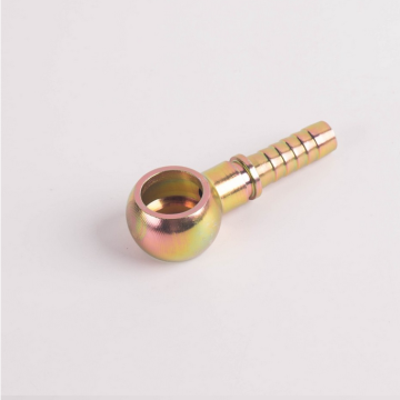 Zink Plated Carbon Steel BSP Banjo Hydraulic Fitting