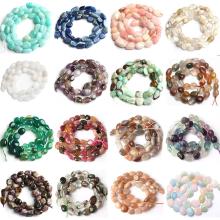 Piedra natural 8 ~ 12 mm Cumplimiento y pepita Rough Peeds Loose Beads Gemstone Forma irregular Bead1 Bead1 Strand (40 cm) para joyas de bricolaje