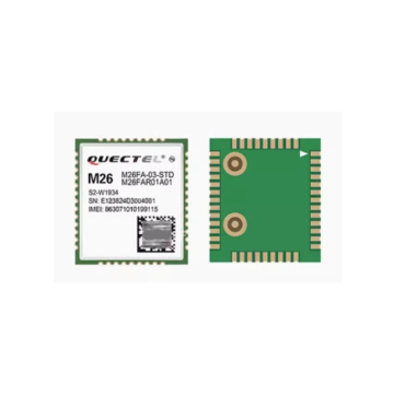 Modul 2G quad-band ultra-kecil M26 GSM/GPRS LCC Modul yang dienkapsulasi