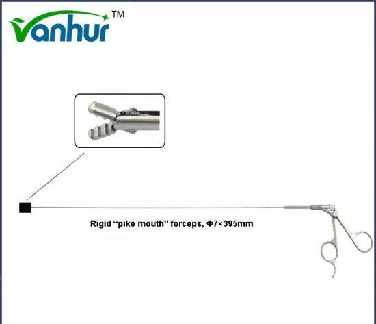 Urology Rigid Pike Mouth Grasping Forceps Rigid