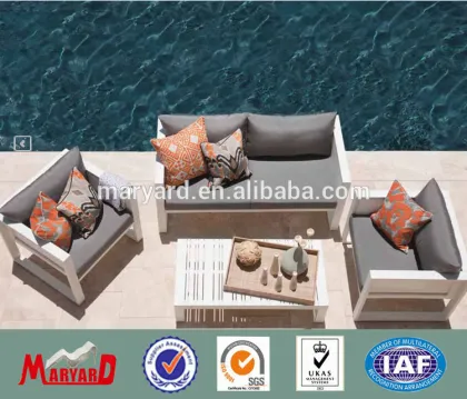 aluminum french furniture for outdoor place
