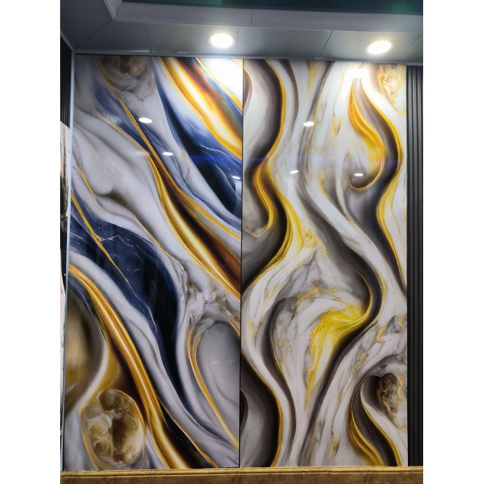 Thiết kế nội thất UV được chữa khỏi công nghệ nhẹ Chi phí thấp thay thế cho đá cẩm thạch tự nhiên dễ dàng lắp đặt tùy chỉnh bảo trì thấp