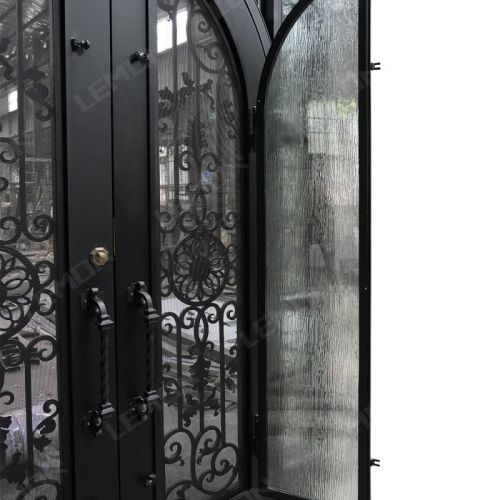 Wrought Iron Front Doors Exterior Glass Doors