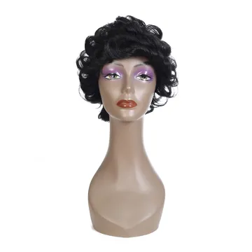 wholesale low price wigs 100% human hair vendors curly human hair wig 27PCS short pixie cut human hair wigs