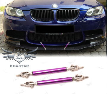 Adjustable Car Front Bumper Splitter Rod Support
