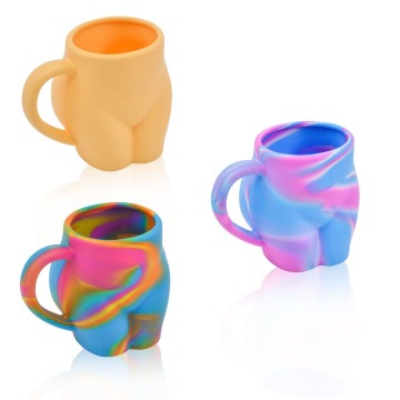 AMZ Hot 360ml Silicone Cup Anti-drop Camouflage Coffee Mug