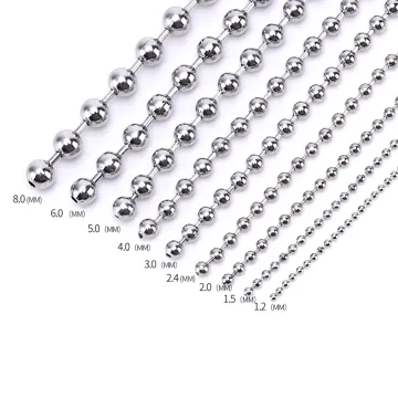 DIY Stainless Steel Bead Chain Jewelry: Necklaces, Key Chains, and Accessories