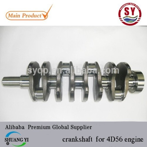 high quality casting iron crankshaft for 4D56 engine in hot selling