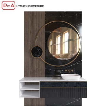 PINAI Slim Floor-Mounted 36 Inch Bathroom Vanity
