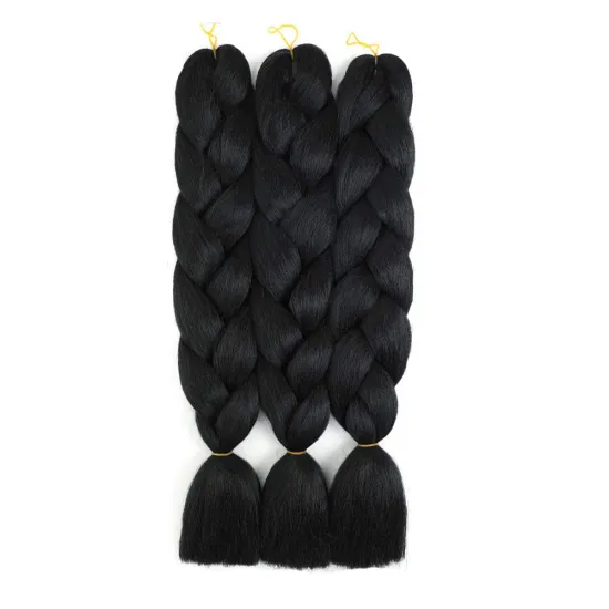 Lowest price Jumbo Braiding Hair synthetic Ombre Braiding Hair 24 Inch High Temperature Synthetic Crochet Braids Hair Extensions