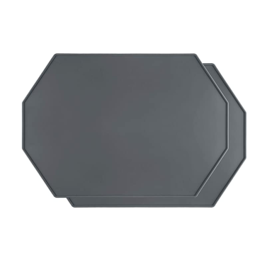 Προσαρμοσμένο Octagon Silicone Placemat με ανυψωμένα άκρα