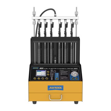  AUTOOL CT150 Car Machine Tester - Ultrasonic Motorcycle Fuel Injector Cleaner (8 Nozzles) 