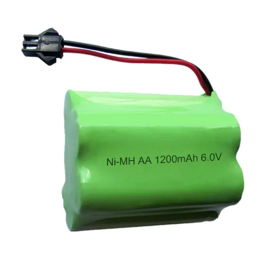 AA 1200mAh 6V Rechargeable Ni-MH Battery Pack