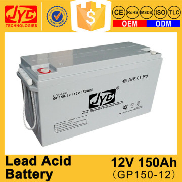 Credit guarantee 12v 150ah used drained lead acid batteries