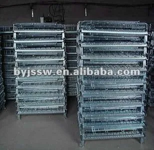 Folding Industrial Cargo Storage Cage