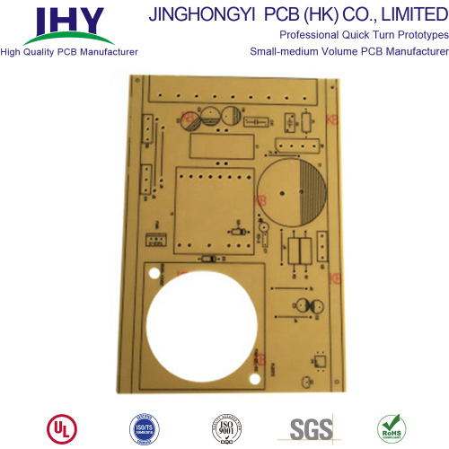 Lead-Free HASL and High Tg Laminate Single Layer PCB Board