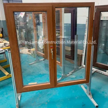 Grey UPVC Sliding Doors Double Glazed Sash Windows