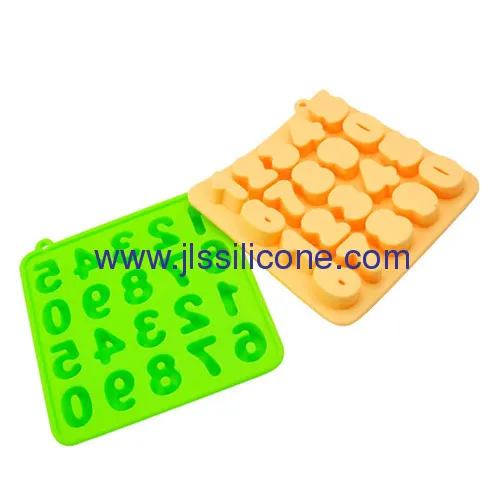 Bpa Free Figure Shaped Silicone Chocolate Ice Maker Molds 