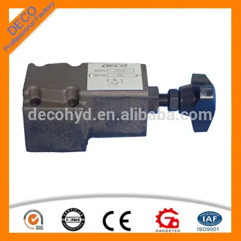 DECO high pressure relief valves for hot sale
