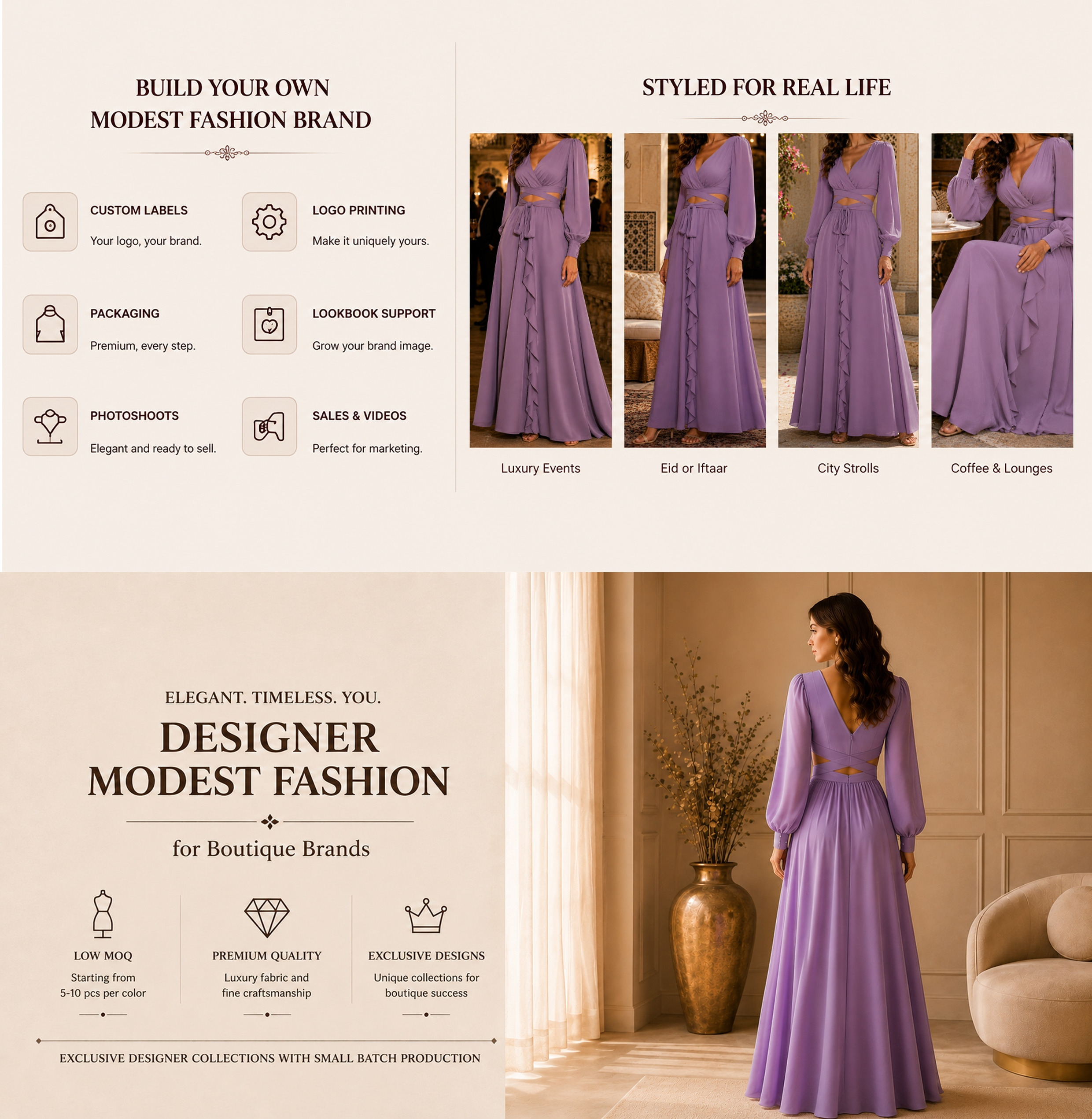 lilac wrap acetate maxi dress private label styling