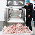 Machine de coupe de viande congelée automatique