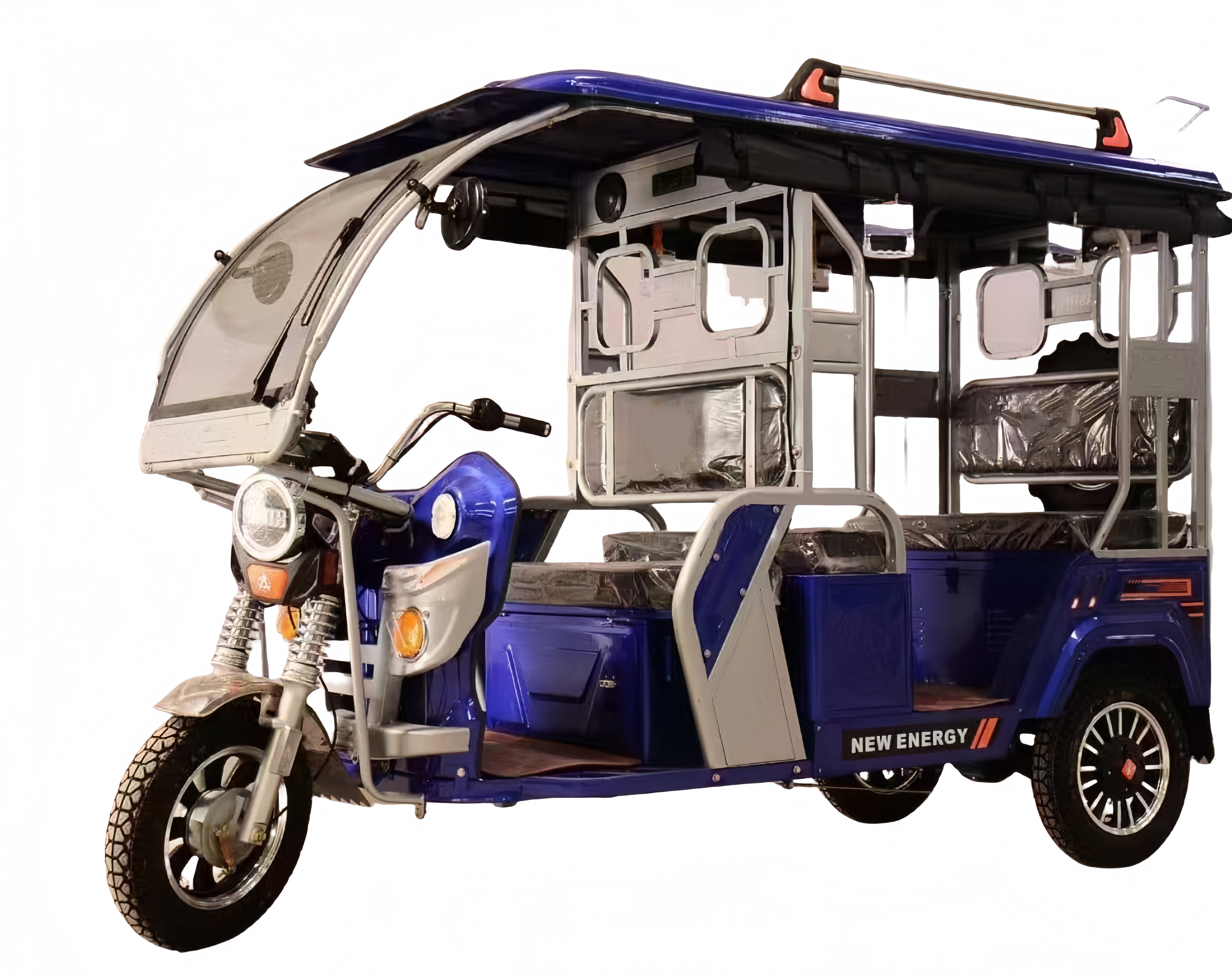 Electric Tricycle with Passenger