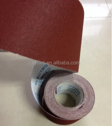 Aluminum Oxide Emery Cloth Roll - Paco Abrasive