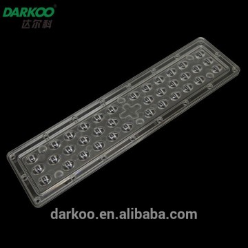 2015 seoul High quality and effiency 36W led streetlight lens application DK270-150*75-3.5H-36H1