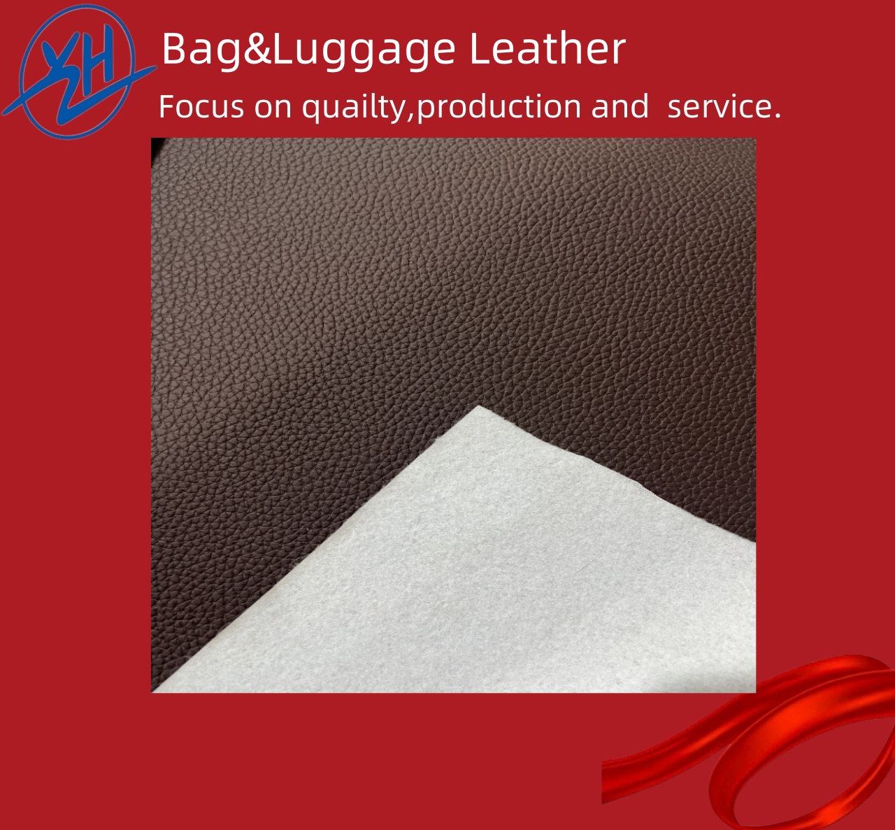 Couro artificial de PVC de 0,6 mm