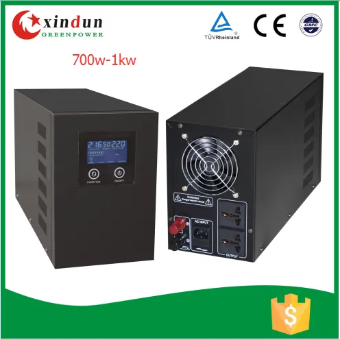 1kw solar system inverter 12v/ inverter charger for power supply