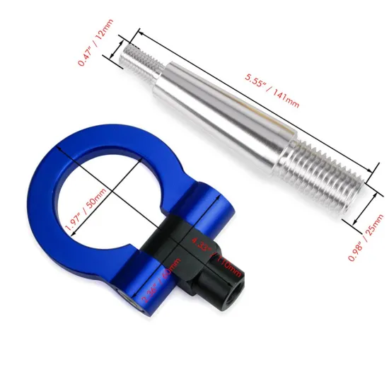 Factory  Billet CNC Racing trailer hooks for European cars Customized