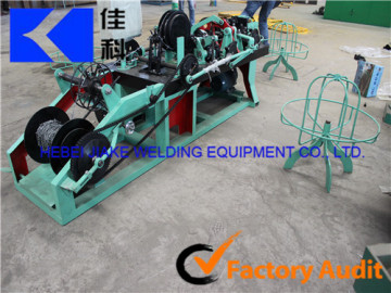 1.6mm twisted positive and negative twist barbed wire machine