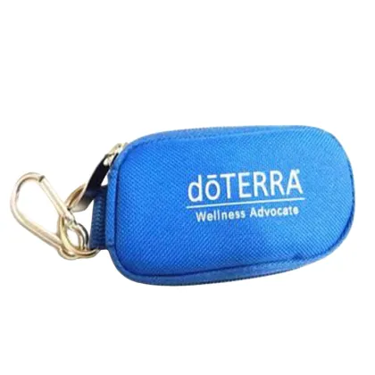 Doterra Essential Oils Bottle Keychain Case for 10 Vials - 1-2ml Bottles Makeup Bag