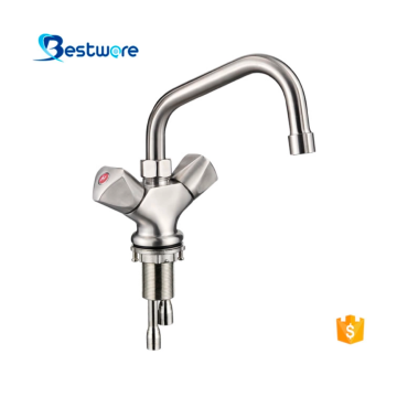 Double Handle Single Hole Basin Faucet