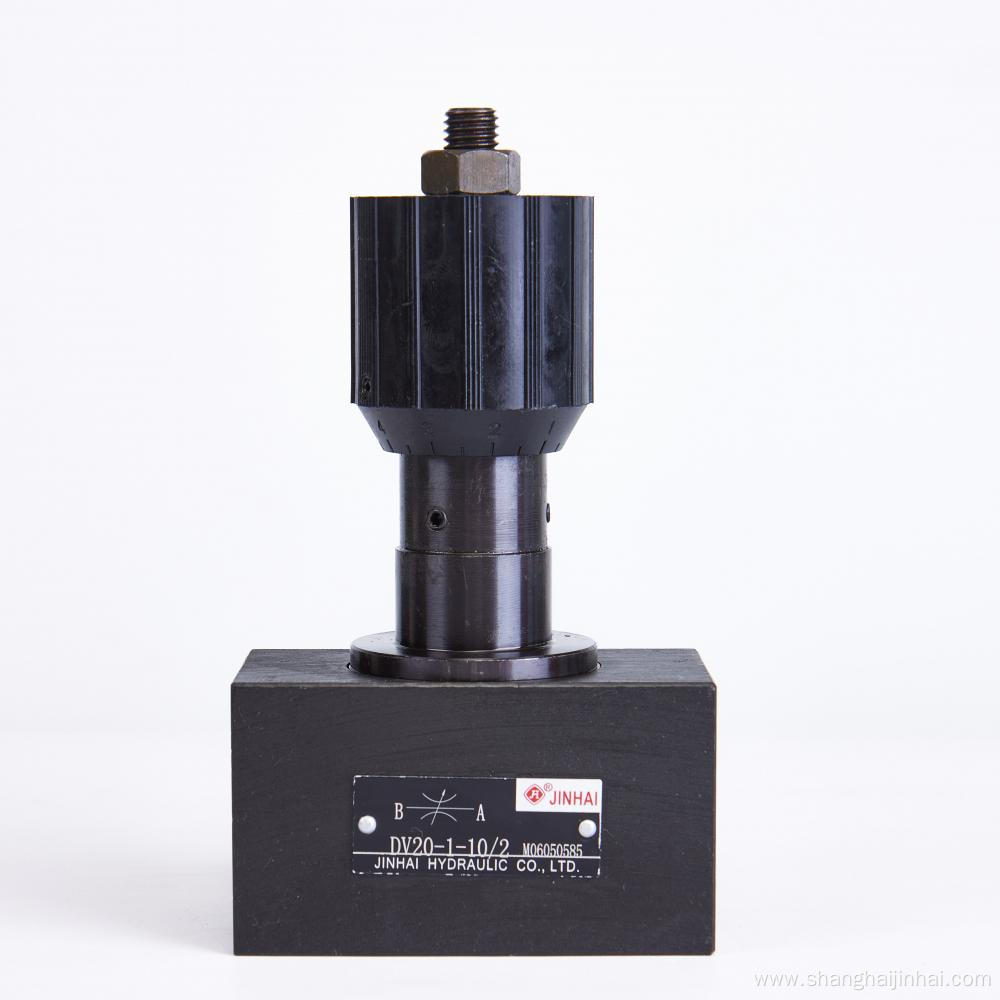 DV20 Hydraulic throttle valve