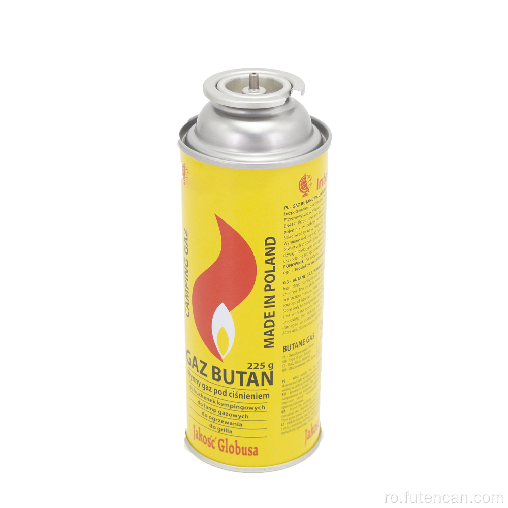223g 225g 227g cutie de gaz butan cu supapă