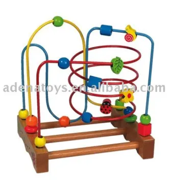 wooden bead games, wooden toys, wooden craft BG0116