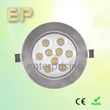 9w LED down lighting