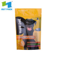 dog pet food zipper packaging bag pouch