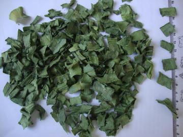 hot sale dehydrated green leek flakes