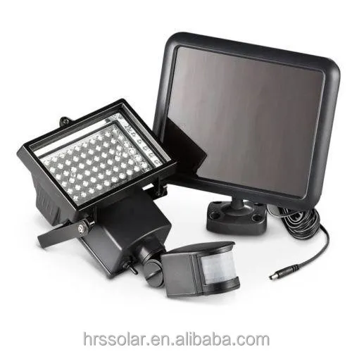 Solar-Powered 60 LED Motion Detector Security Light - 2020 Model