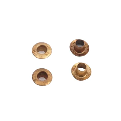 Engraved Logo Garment Brass Eyelets - BM10548