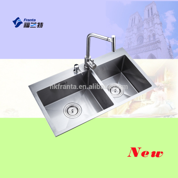 above counter R8 stainless steel kitchen sink for sale