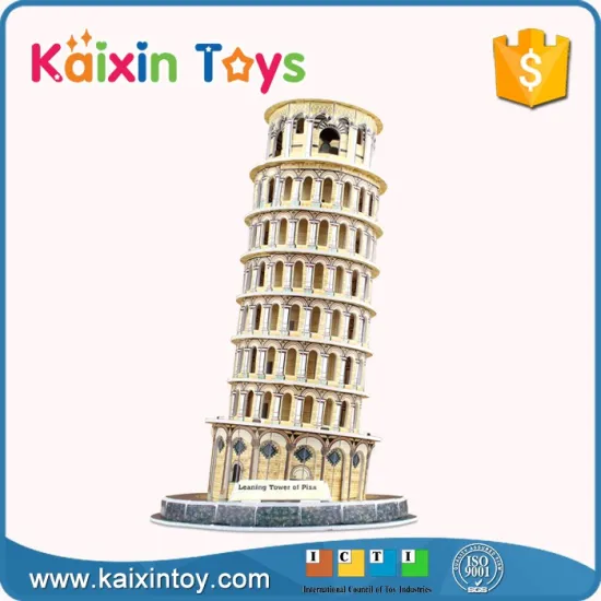 10259521 Factory Manufacturer Building Model 3D Paper Tower Puzzle